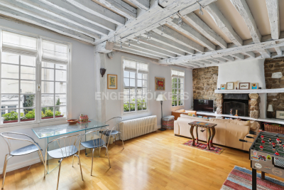 Apartment for sale in PARIS 4EME  - 4 rooms - 107 m&sup2; 