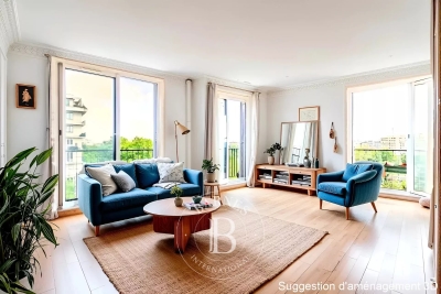 Apartment for sale in PARIS 16EME  - 3 rooms - 71 m&sup2; 